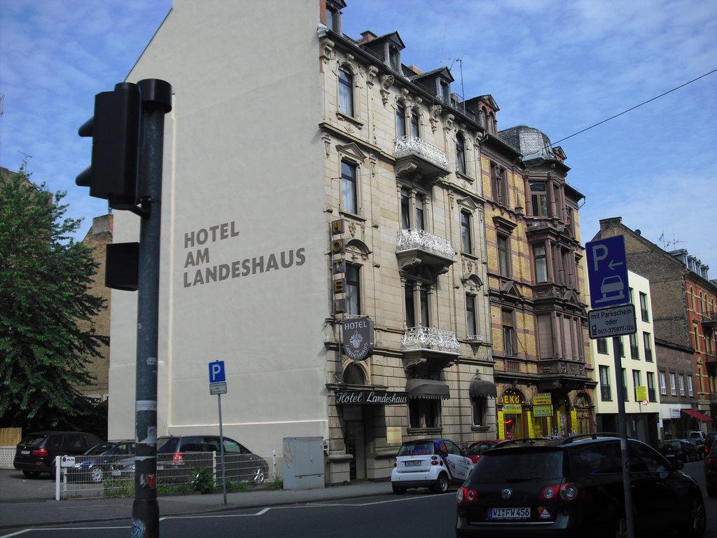 Hotel Am Landeshaus Wiesbaden Exterior foto